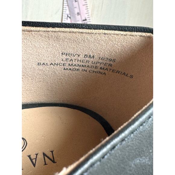 Nakedfeet PRIVY in BLACK Platform Loafers size 8 - Picture 9 of 11